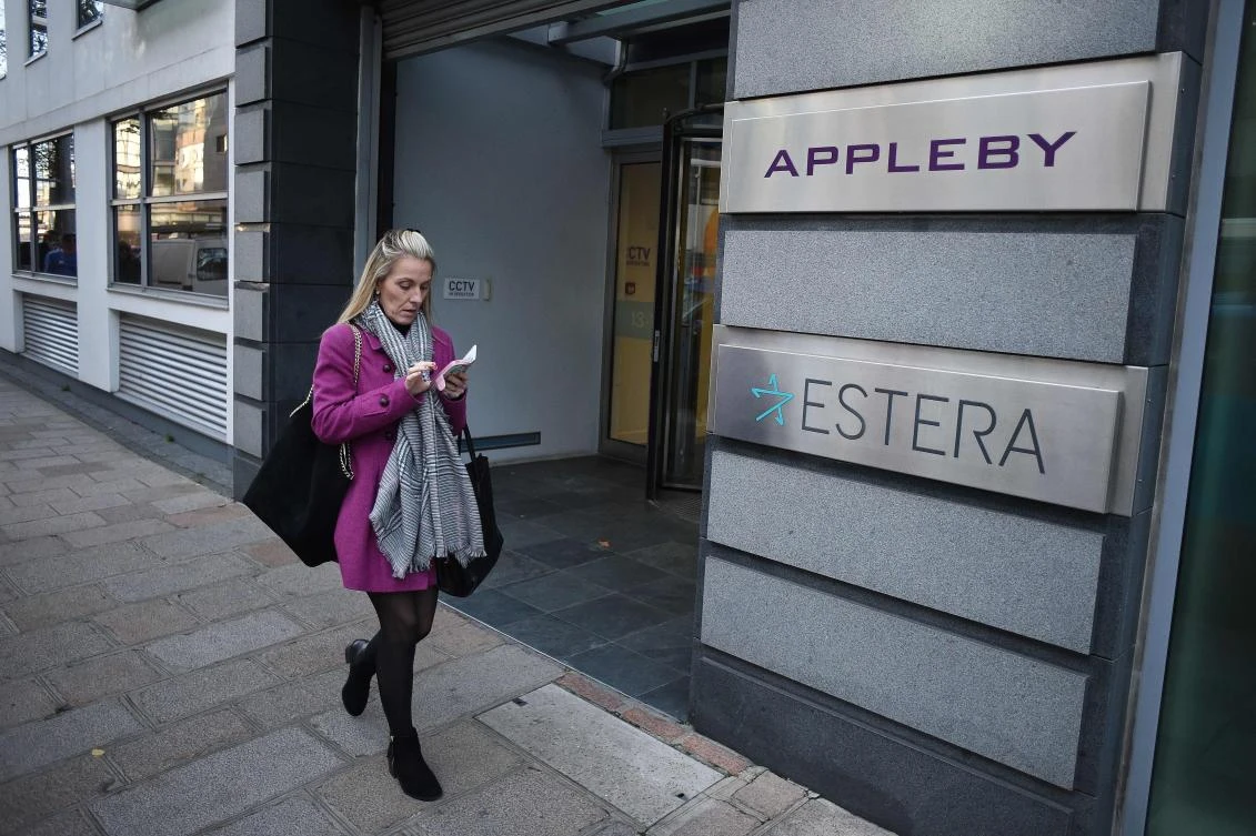 Above, the offices of law firm Appleby at St. Helier on the British island of Jersey. Tax evasion and financial crime has shot to the top of the international agenda in recent days following reports based on leaked documents from Appleby. (AFP)