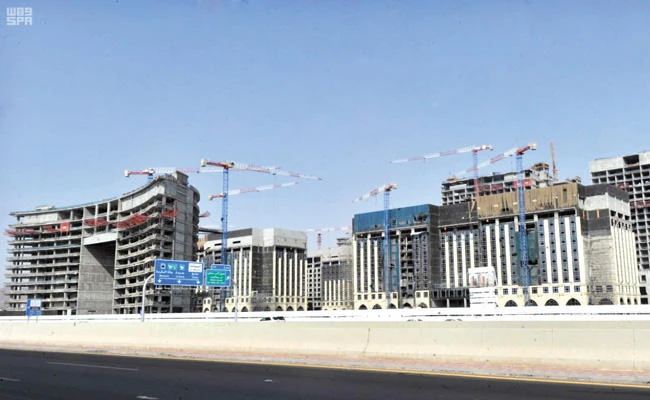 Dar Al-Hijrah is one of the major projects under construction in Madinah. (SPA)