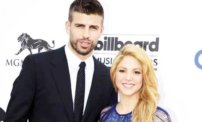 Shakira and Gerard Piqué in this file photo. (Reuters)