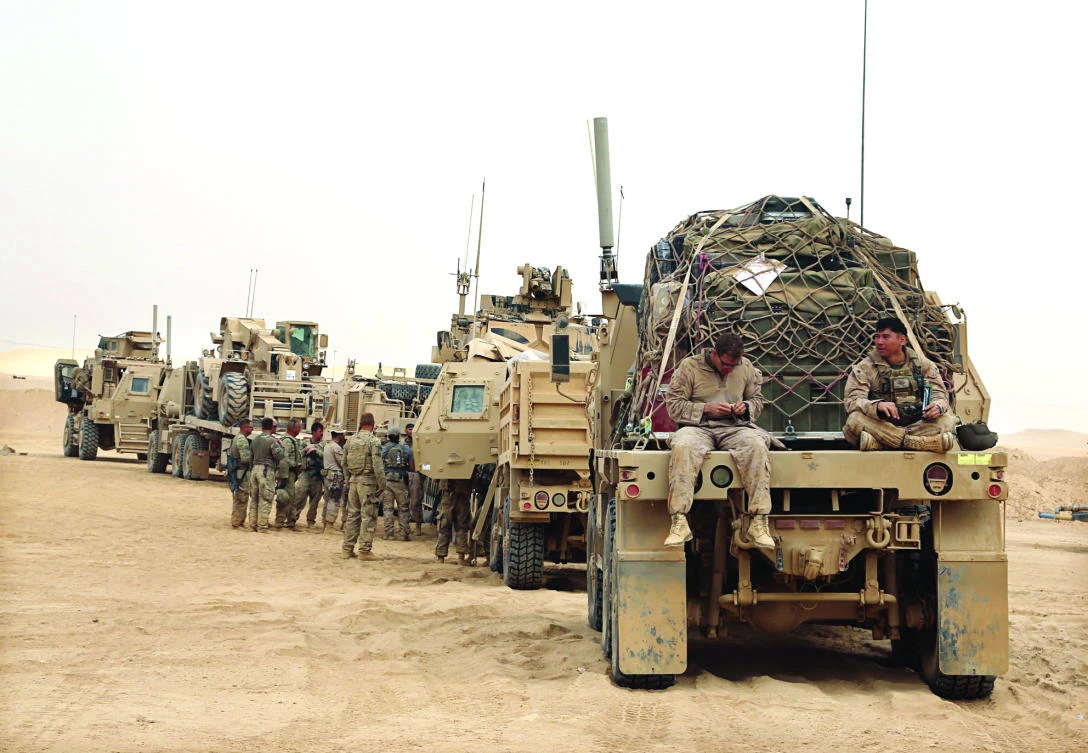 As caliphate crumbles, US builds outposts in western Iraq