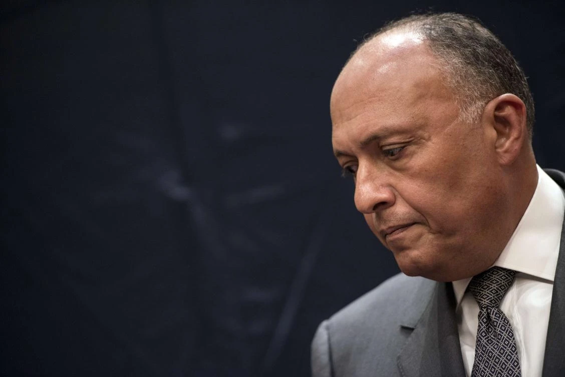 Egypt’s Foreign Minister Sameh Shoukry will embark on a Gulf tour and “will affirm Egypt’s firm position on the need to preserve Arab unity,” the ministry statement said. (AFP)
