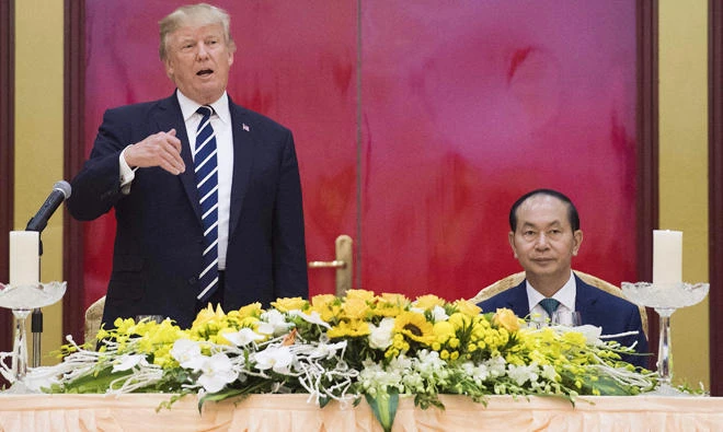 Trump’s Asia tour moves to Hanoi
