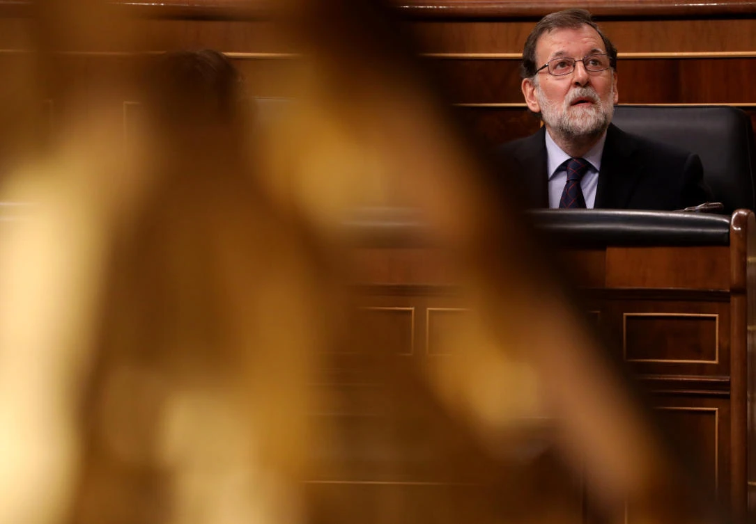 Spanish Prime Minister Mariano Rajoy suspended the region’s autonomy and called for new elections there on December 21. (Reuters)