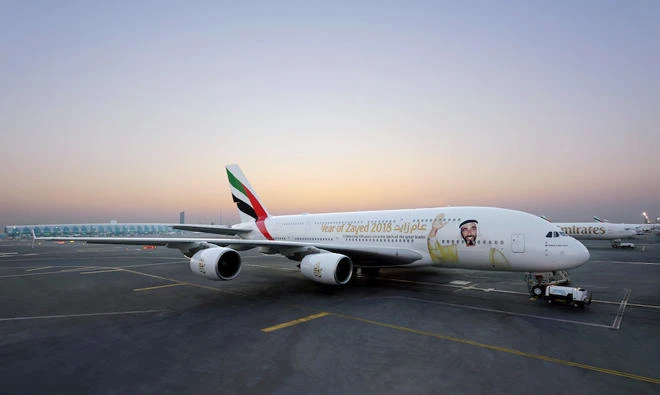 Emirates is showcasing its largest static aircraft display to date at the 2017 edition of the Dubai Airshow.
