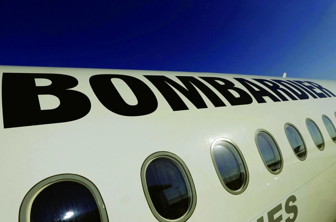 A Bombardier CSeries aircraft. (Reuters)