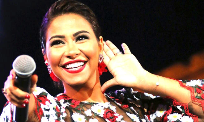 Egyptian singer Sherine Abdel Wahab.
