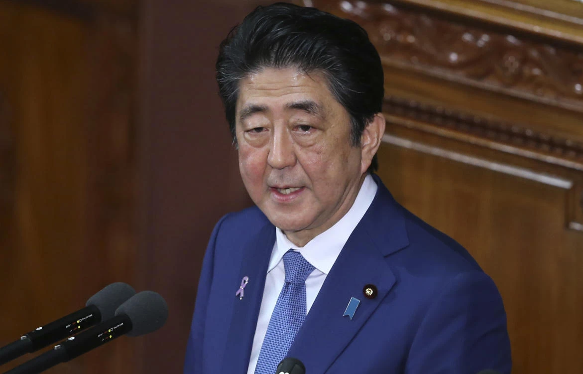 Japanese Prime Minister Shinzo Abe called North Korea’s sixth nuclear test and missiles that flew over Japan earlier this year “a national crisis.” (AP)