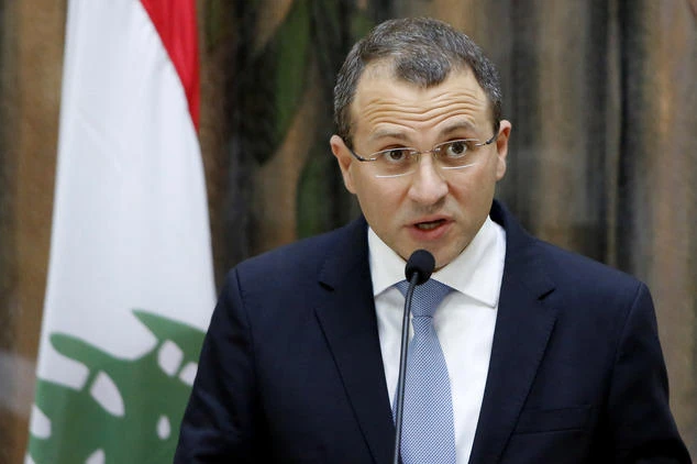 Lebanon’s Foreign Minister Gebran Bassil. (AP)
