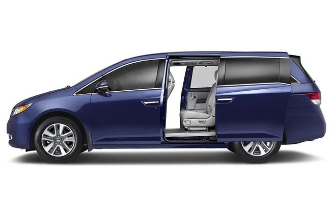 A 2017 Honda Odyssey minivan is shown in this image. Honda is recalling 2011-17 models of the minivan in the US to fix a glitch. (Photo courtesy of Honda Motors)