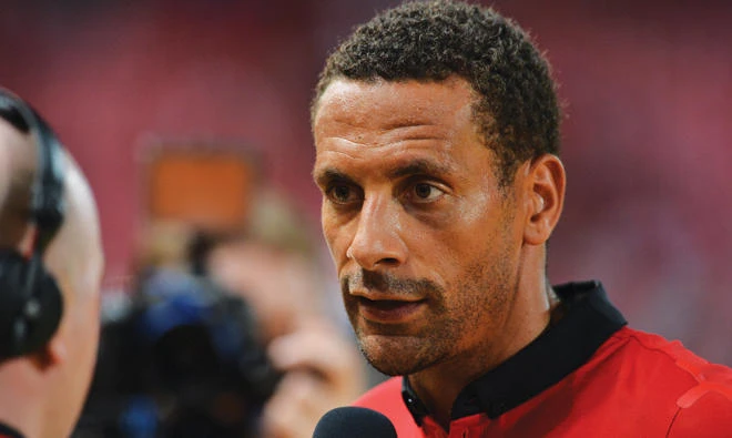 Rio Ferdinand is about to go from defender to boxing contender. (Shutterstock)