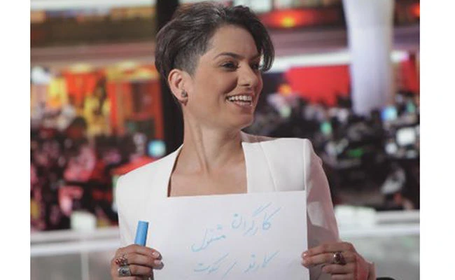 Negin Shiraghaei. (Twitter photo)