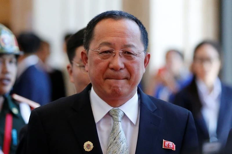 Foreign Minister Ri Yong Ho (pictured) will meet with his Cuban counterpart Bruno Rodriguez Parrilla. (File photo: Reuters)