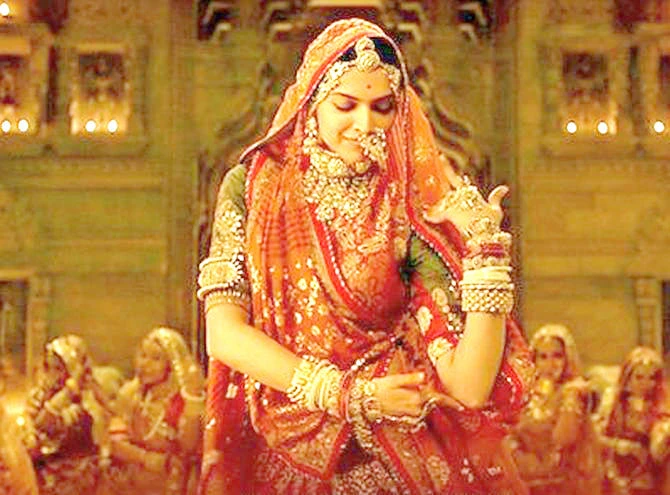 Deepika Padukone in a scene from ‘Padmavati.’