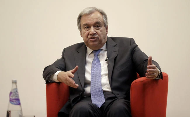 United Nations Secretary-General of the Antonio Guterres. (AP photo)