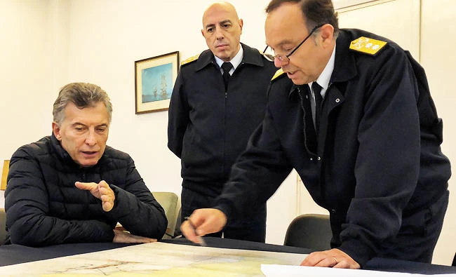Argentina says noise wasn’t from missing sub