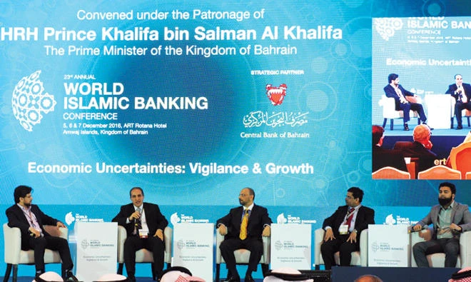 A panel at last year’s World Islamic Banking Conference. (Supplied)