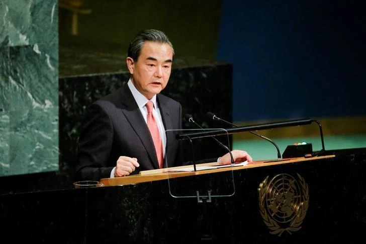 Chinese Foreign Minister Wang Yi had told Bouthaina Shaaban, a senior aide to Bashar Assad visiting China, that engagement over the future of Syria’s political arrangements had intensified. (Reuters)
