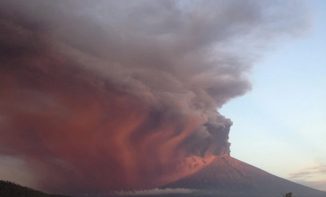The activity of Mount Agung has entered the magmatic eruption phase, but there was a need to monitor over the possibility of a strong, explosive eruption, an official at the volcanology and geological disaster mitigation agency said. (Reuters)