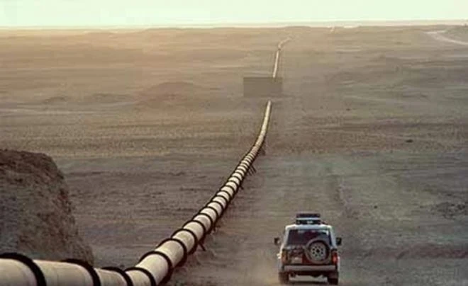 The new pipeline will replace an old and severely damaged section of the Kirkuk-Ceyhan pipeline. (Reuters)