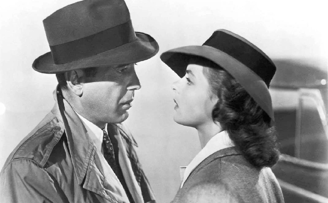 Humphrey Bogart and Ingrid Bergman in ‘Casablanca.’