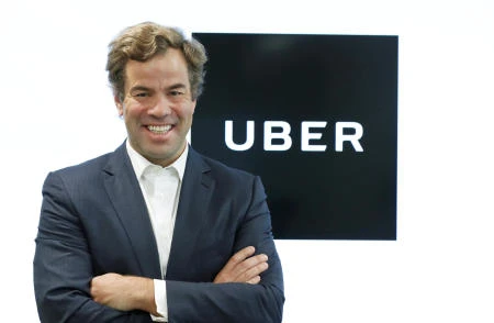Uber’s Asia Pacific Chief Business Officer Brooks Entwistle poses before giving an interview to Reuters in Tokyo, Japan, November 27, 2017. (Reuters/Kim Kyung-Hoon)