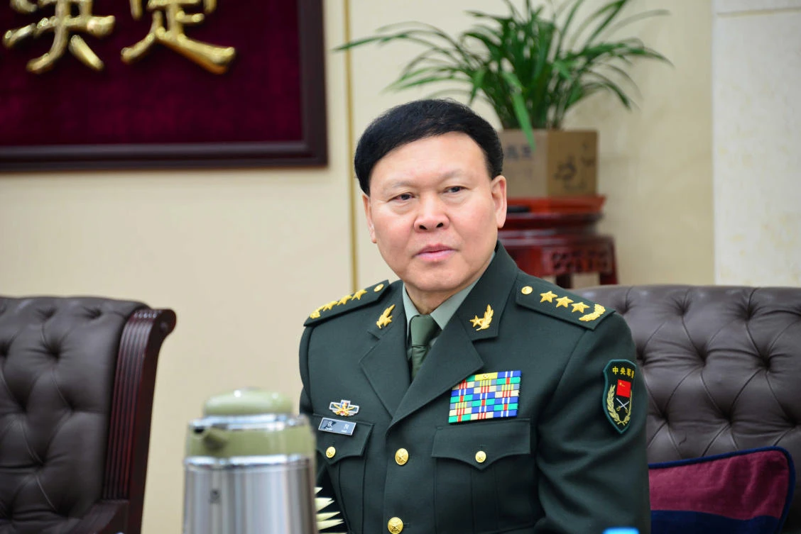 Zhang Yang, head of General Political Department of the People’s Liberation Army (PLA), attends a meeting in Beijing, China on January 13, 2014. (File photo by Reuters)