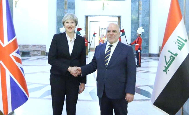 May in surprise visit to Iraq