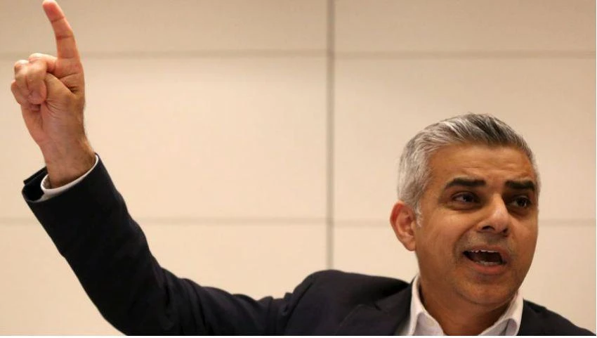 London’s Mayor, Sadiq Khan. (Reuters)