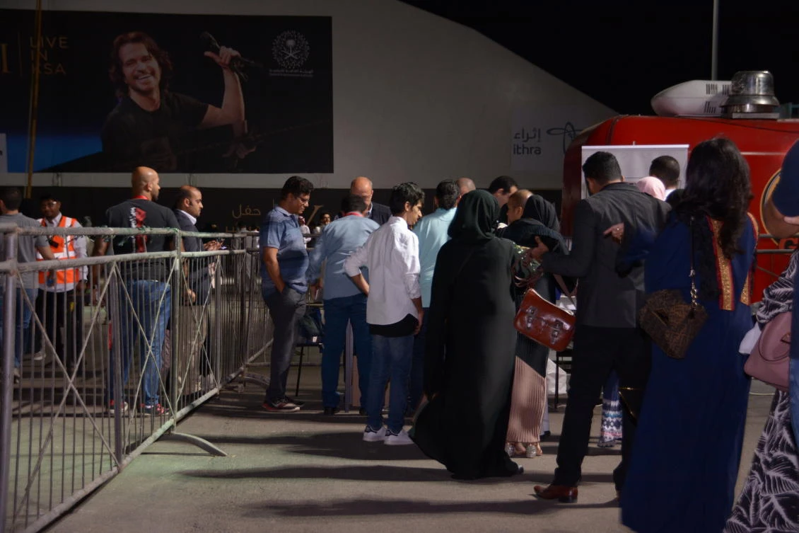 Yanni performs in Jeddah