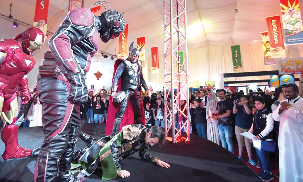 February 16, 2017 — The Saudi Comic Con (SCC) event took place in Jeddah on Feb.16-18. It was the first ever Comic Con in the Kingdom