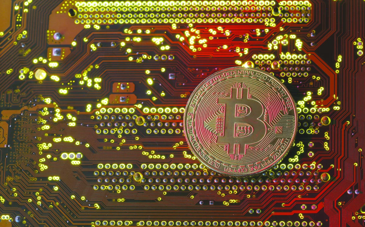 The value of bitcoin has soared by 1,000 percent since the start of the year, despite a sharp fall yesterday. (Reuters)