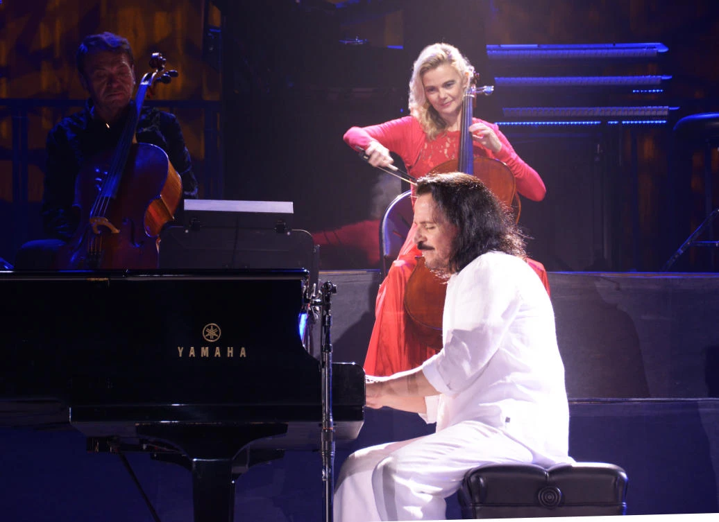 Yanni performs in Jeddah