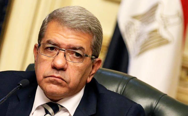 Egypt's Finance Minister Amr El-Garhy attends a news conference in Cairo. (Reuters)