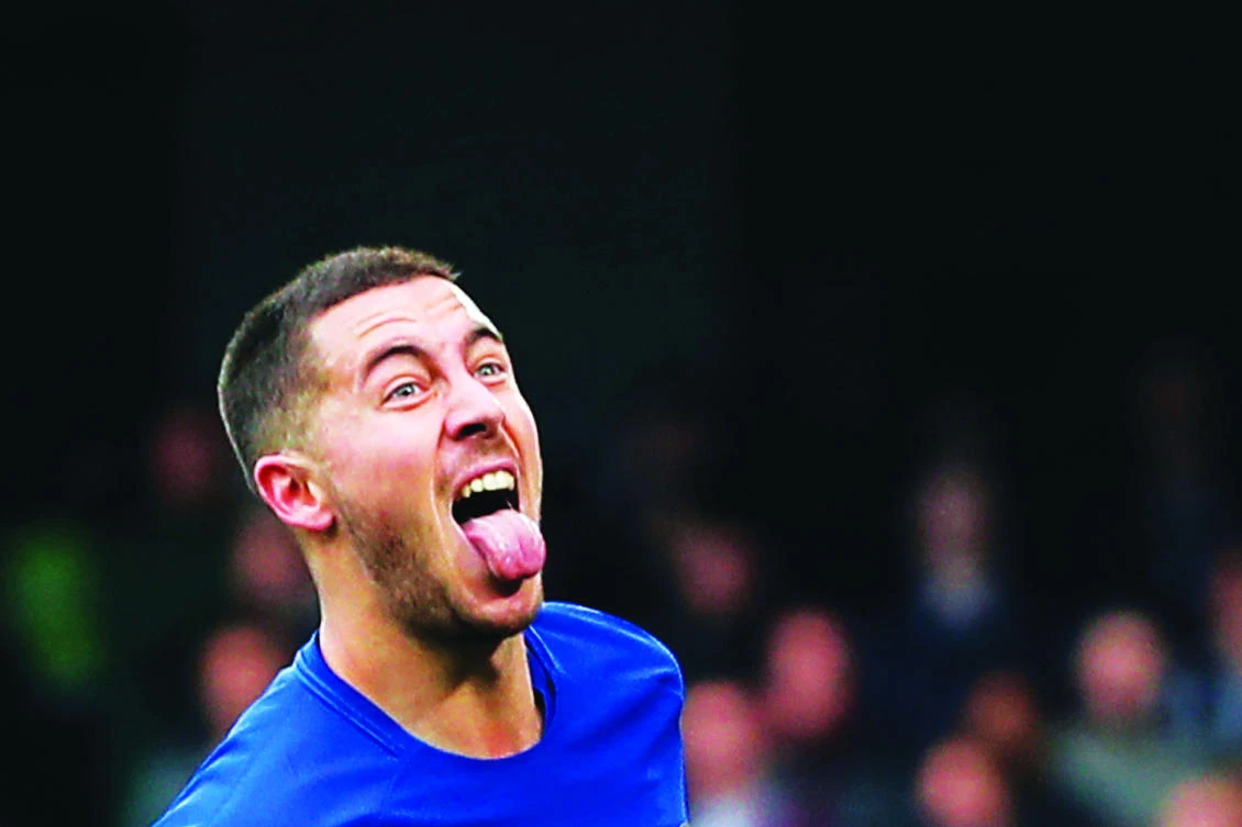 Eden Hazard was in fine form at Stamford Bridge. (AFP)