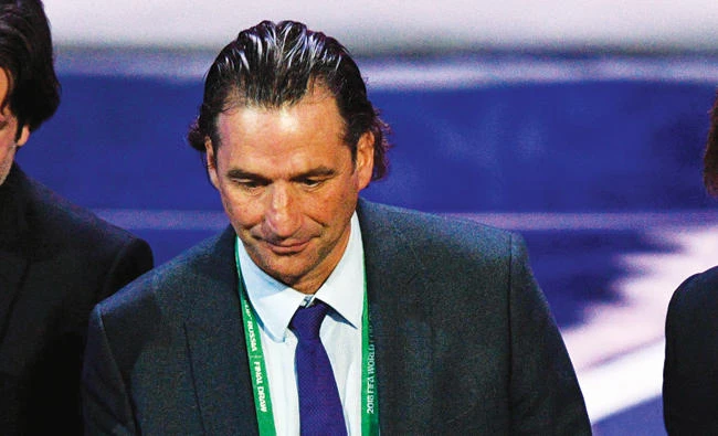 Juan Antonio Pizzi claims the Green Falcons’ World Cup group is very balanced. (AP)