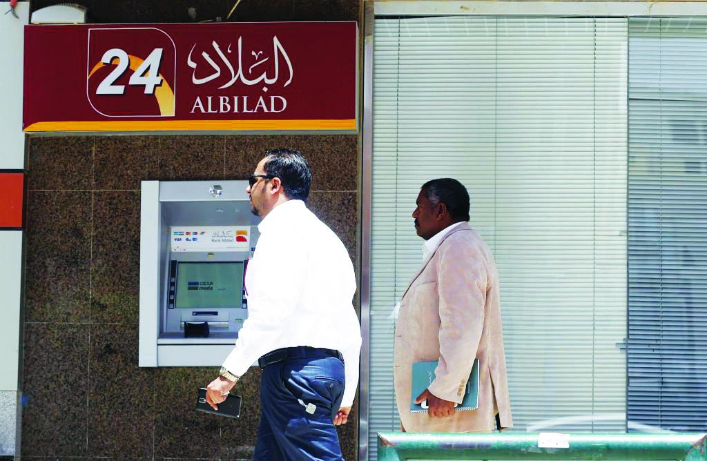Saudi ATM transactions grew by 1.3 percent year-on-year in October. (Reuters)