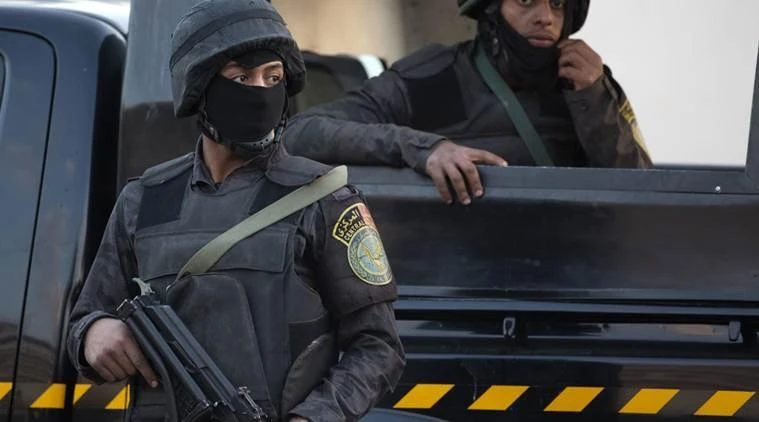 Egypt police officers. (AP)