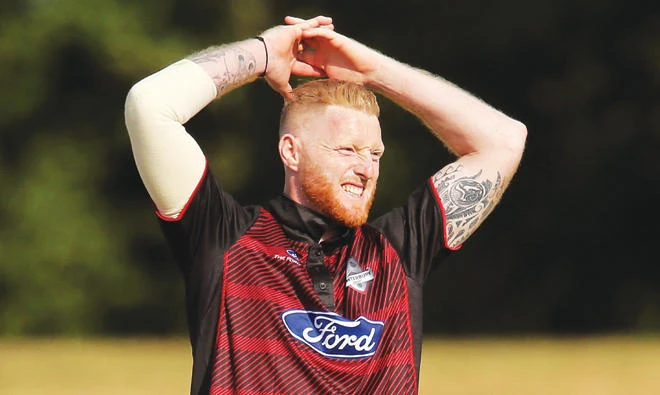 Ben Stokes has looked rusty on his return to cricket. (AP)