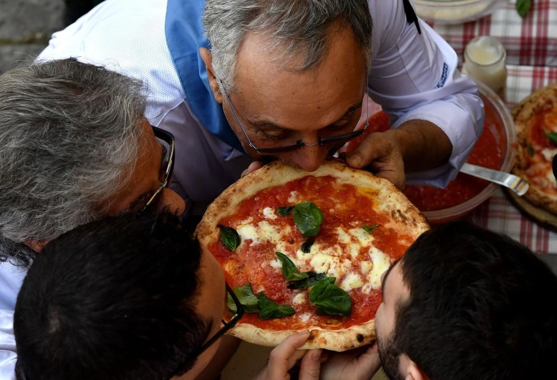 Slice of pizza paradise as Naples fetes UNESCO triumph