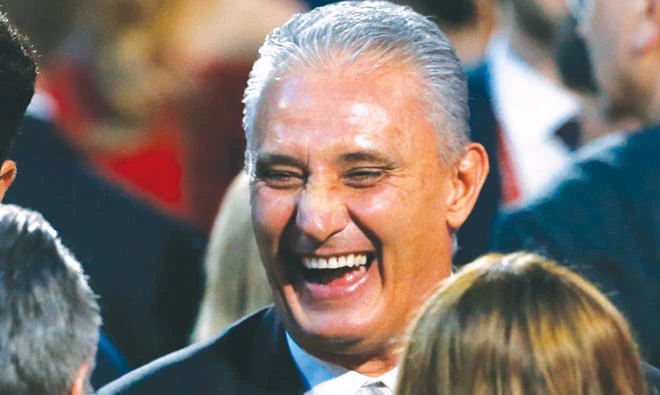 Brazil's Tite says only wish is that his players have ‘joy to play’