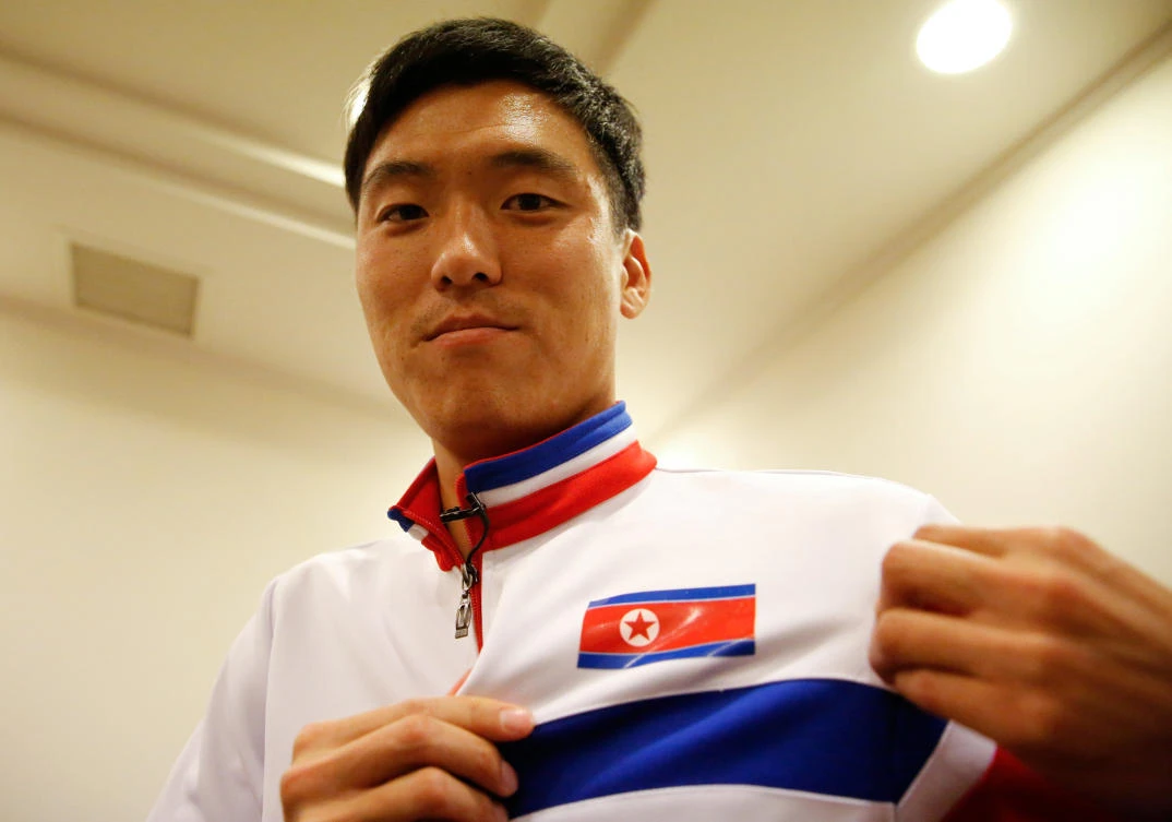 North Korea’s national football team Kim Song Gi says being booed does not bother him, but actually fires him up. (Reuters)