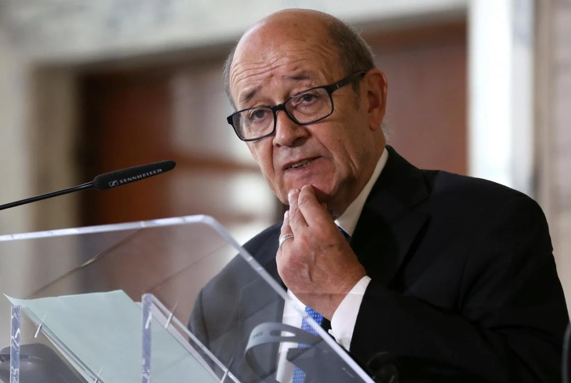 French foreign minister Jean-Yves Le Drian told France Inter radio that the US “are alone and isolated on this issue.” (Reuters)