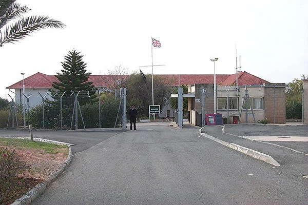 Dhekelia Garrison in Cyprus