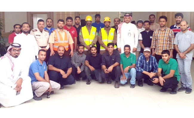 Sixty male and female factory employees of Al-Ahsa 1st. Industrial City took the course.