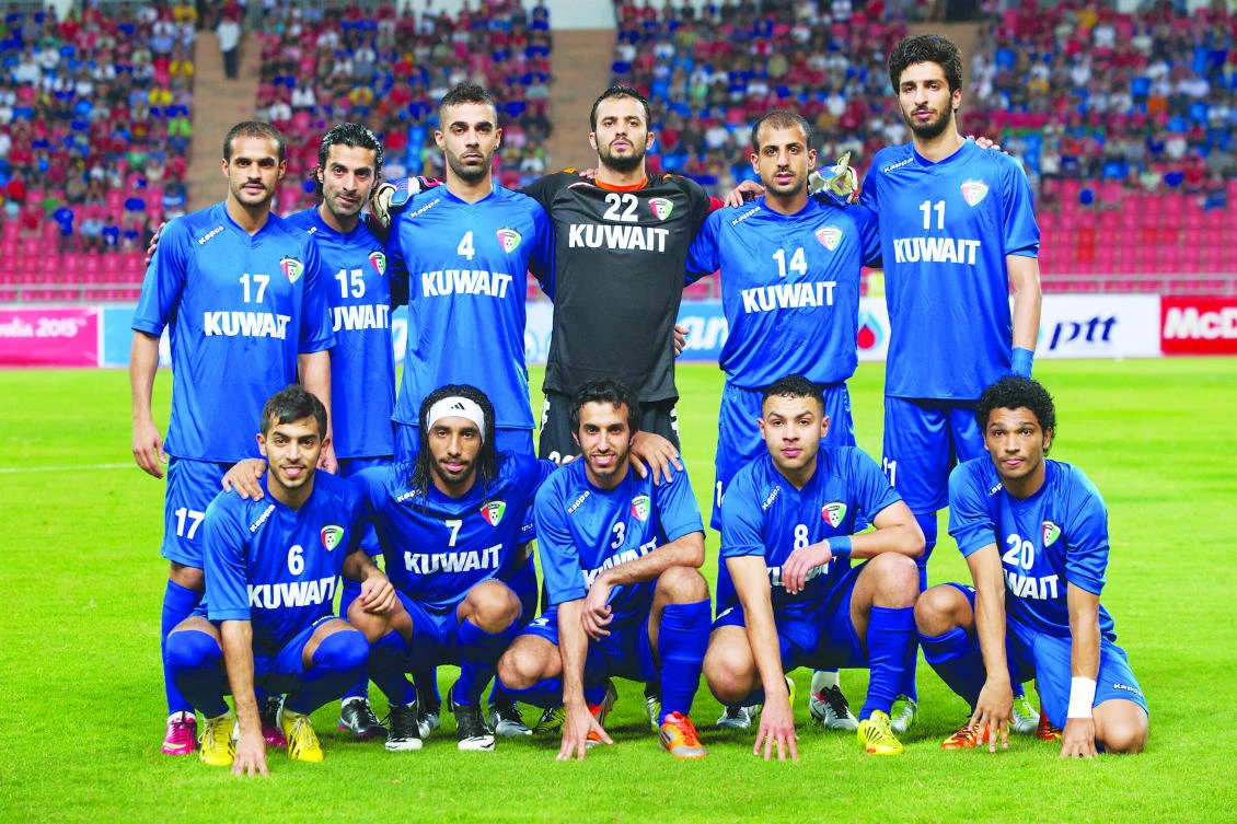 The Kuwait team are now free to resume competitive international football after their suspension was lifted. (Shutterstock)