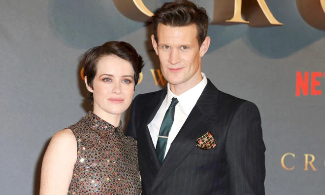 Claire Foy and Matt Smith