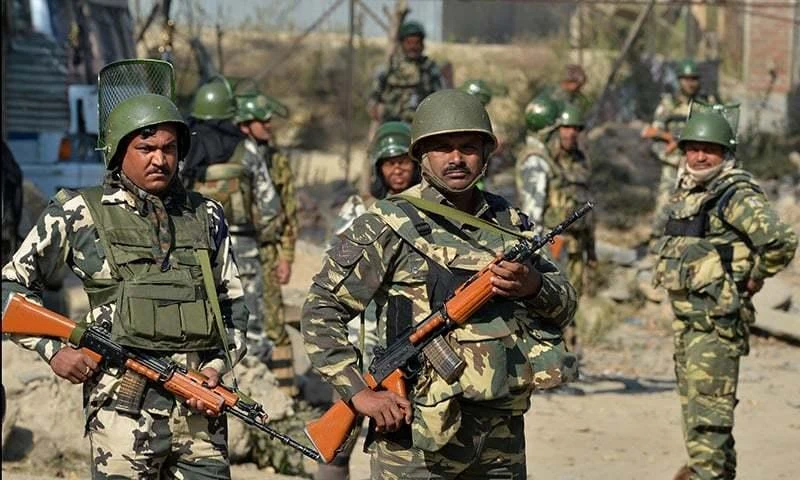 India’s security forces, often working away from home for months, have historically had a high incidence of suicides and killings linked to long hours, poor working conditions and inadequate time off. (AFP)