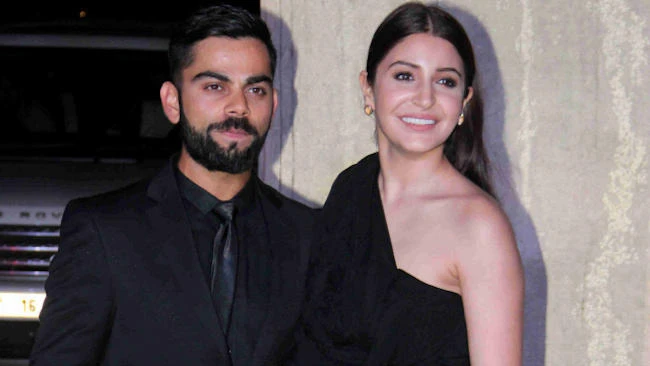 India has a long history of marriages between cricket players and movie stars. Above, Kohli and Sharma started dating in 2013 after they met during the filming of a shampoo advert. (AFP)