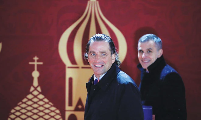Juan Antonio Pizzi will meet with the Saudi Arabia Football Federation today to start planning for the World Cup. (AP)