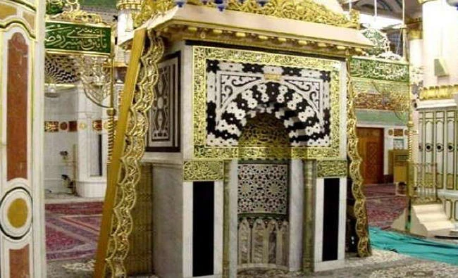 The mihrab in the Prophet’s Mosque. (Courtesy photo)
